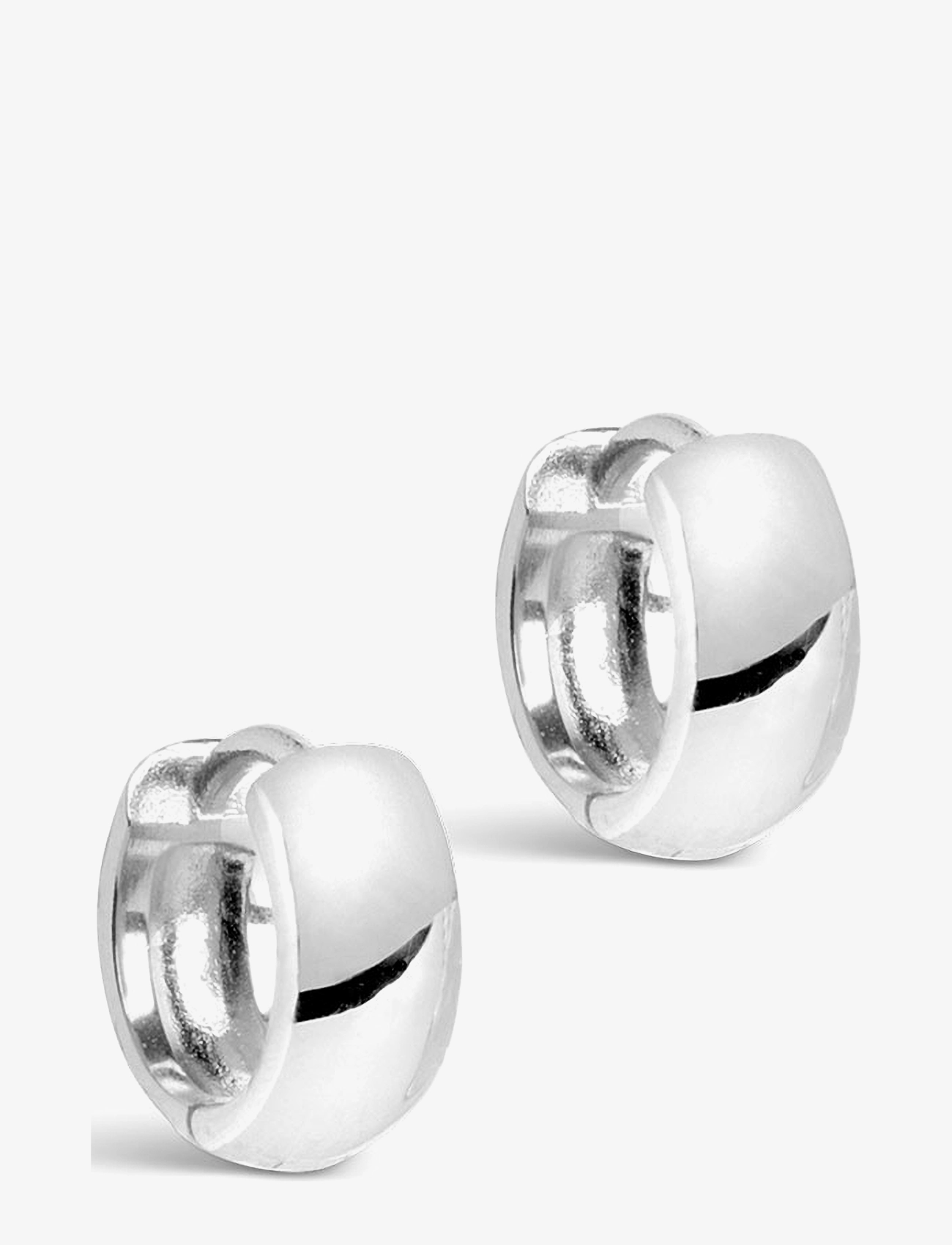 Enamel Copenhagen Classic Wide Hoops - Accessoires - 925S / silver