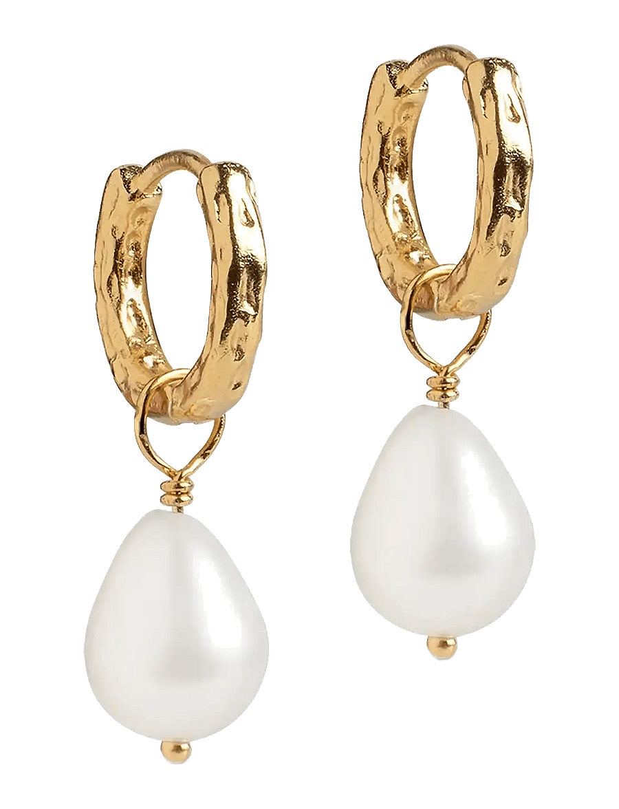 Enamel Copenhagen - Significant Pearl Hoops - pearls - 1