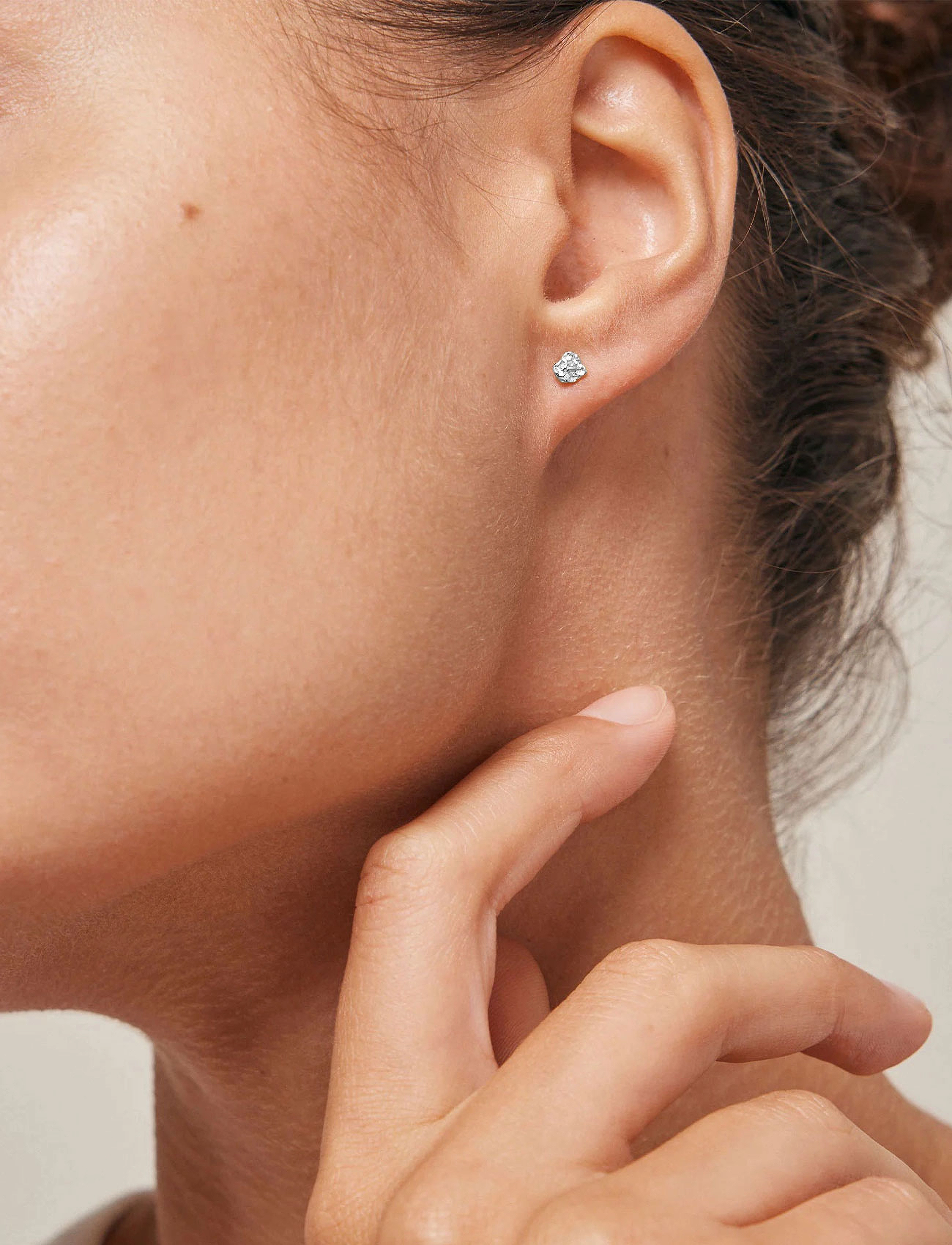 Enamel Copenhagen Rio Mini Studs, One Size, Earrings, Silber - Frauen