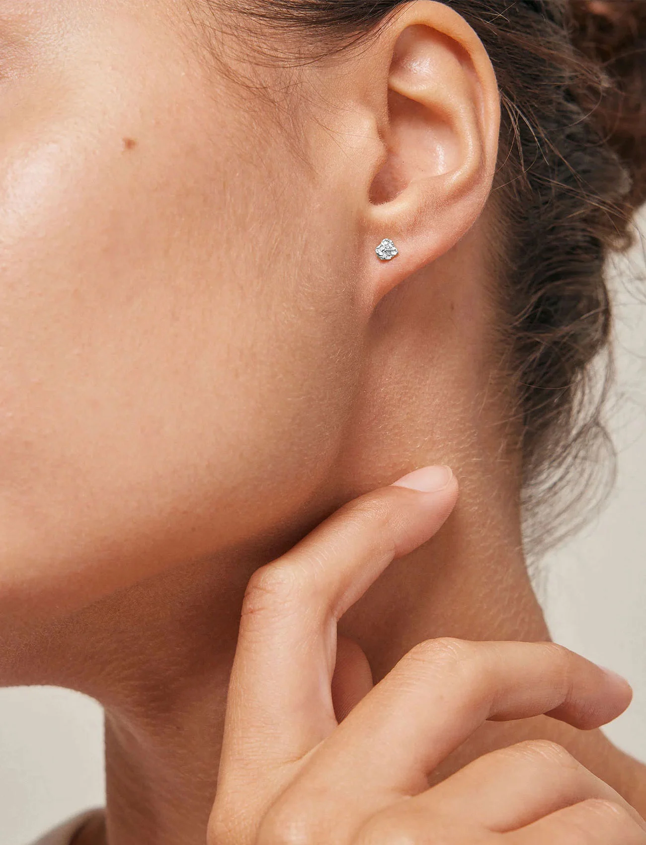 Enamel Copenhagen - Rio Mini Studs - stud earrings - silver - 0