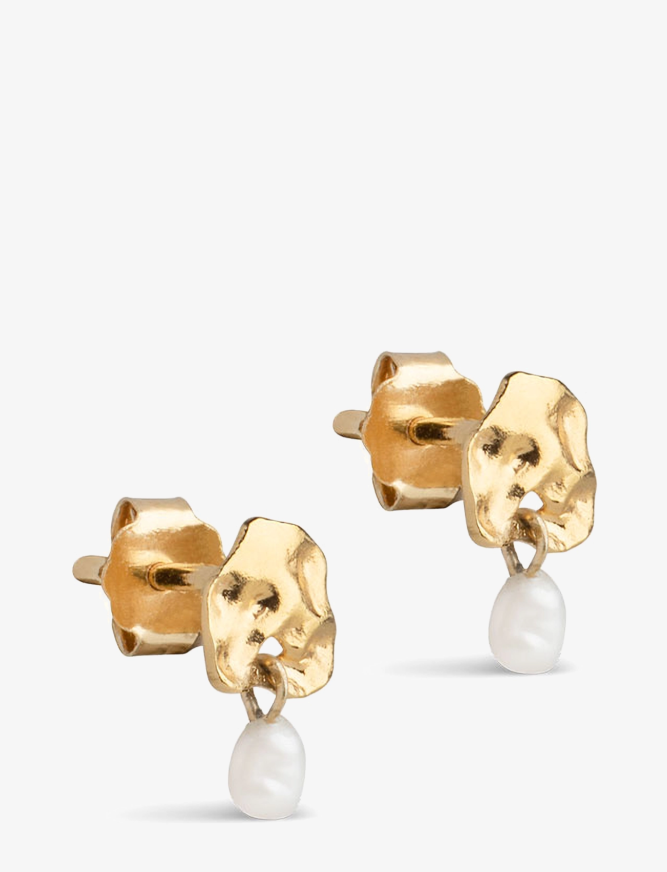 Enamel Copenhagen Mio Pearl Studs - Accessoires - PEARLS / white