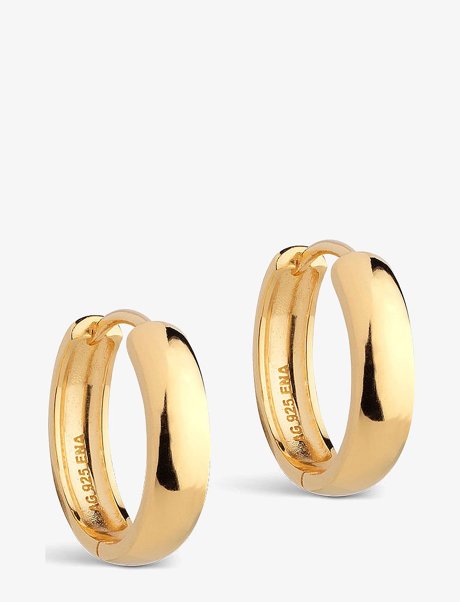 Enamel Copenhagen - Classic Wide Hoops 20 mm - kreolen - gold - 1