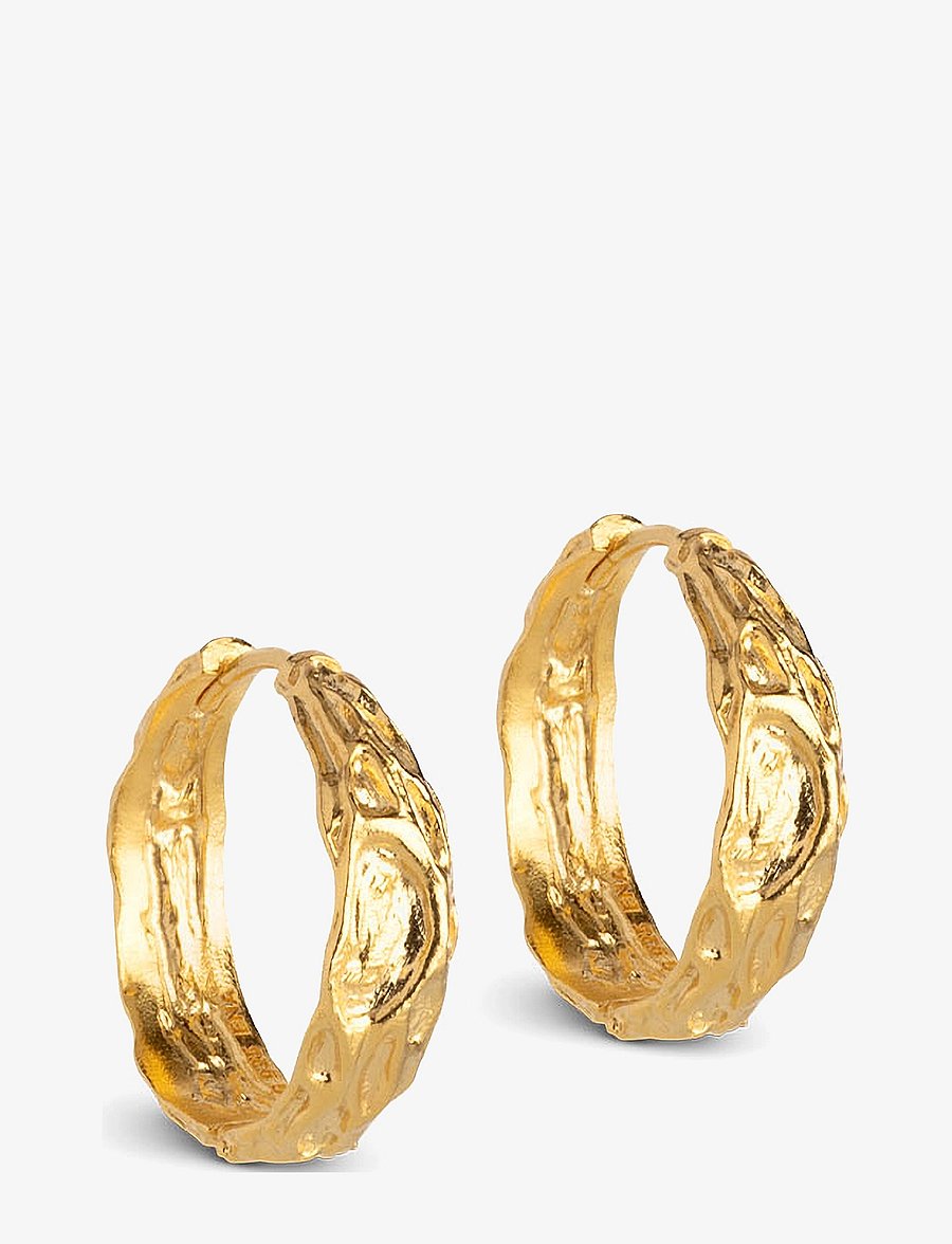 Enamel Copenhagen - Nela Hoops 20 mm - gold - 1