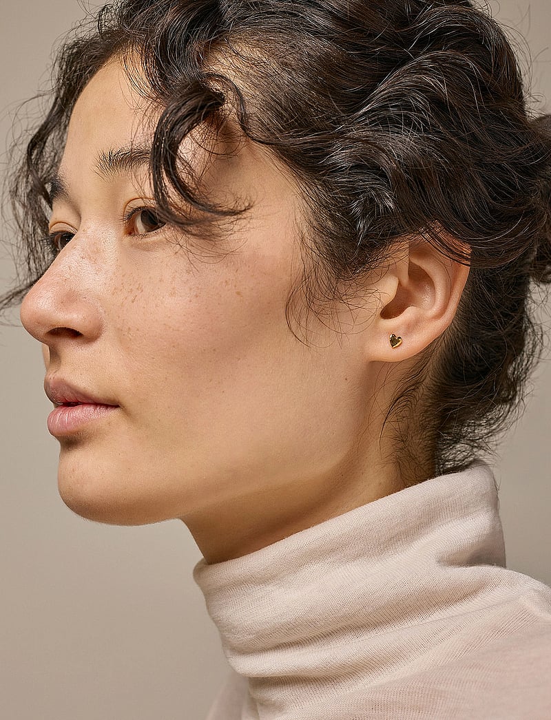 Enamel Copenhagen - Studs, Heart - Ørestikker - gold - 0