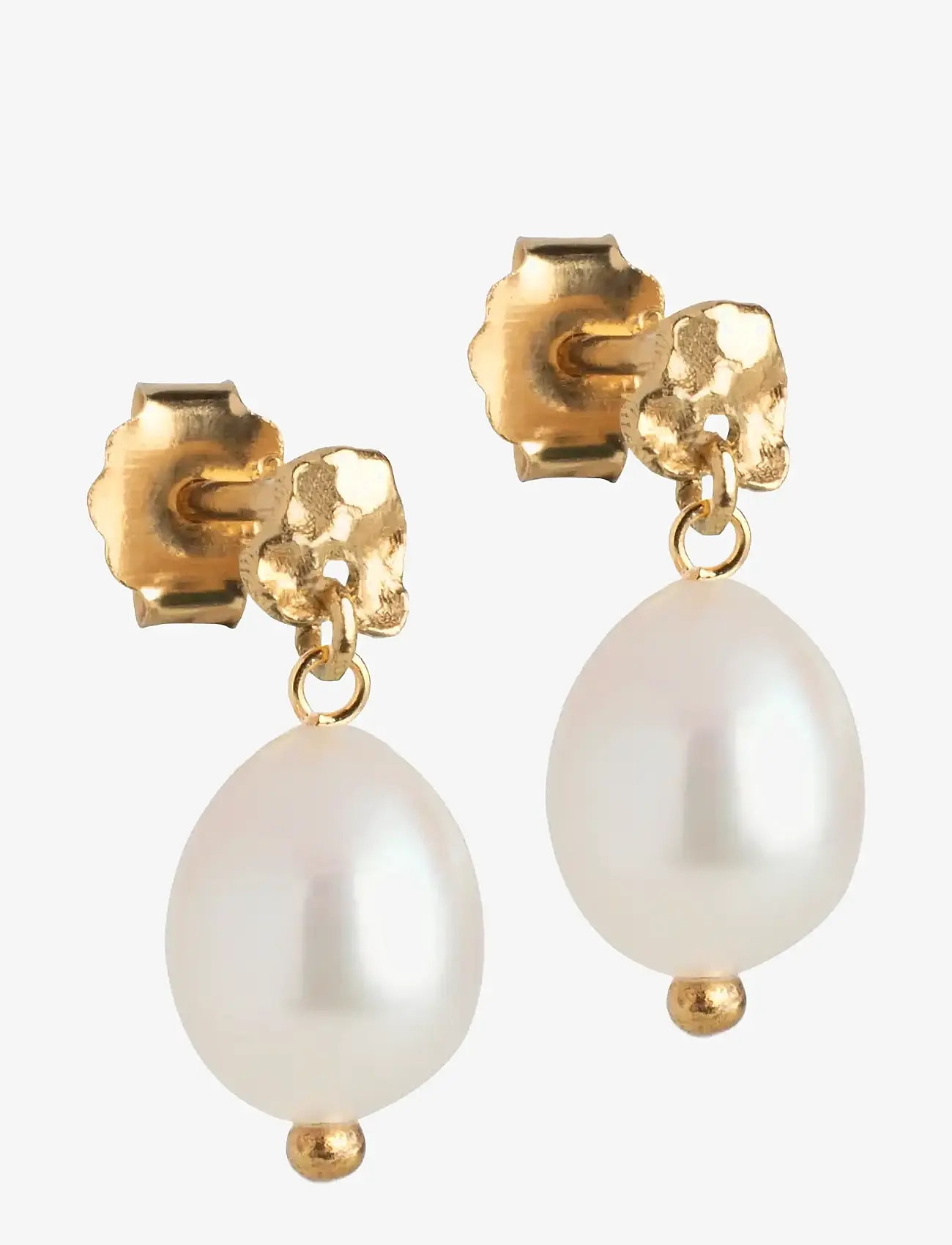 Enamel Copenhagen - Poe Pearl Studs - parel oorbellen - pearls - 1