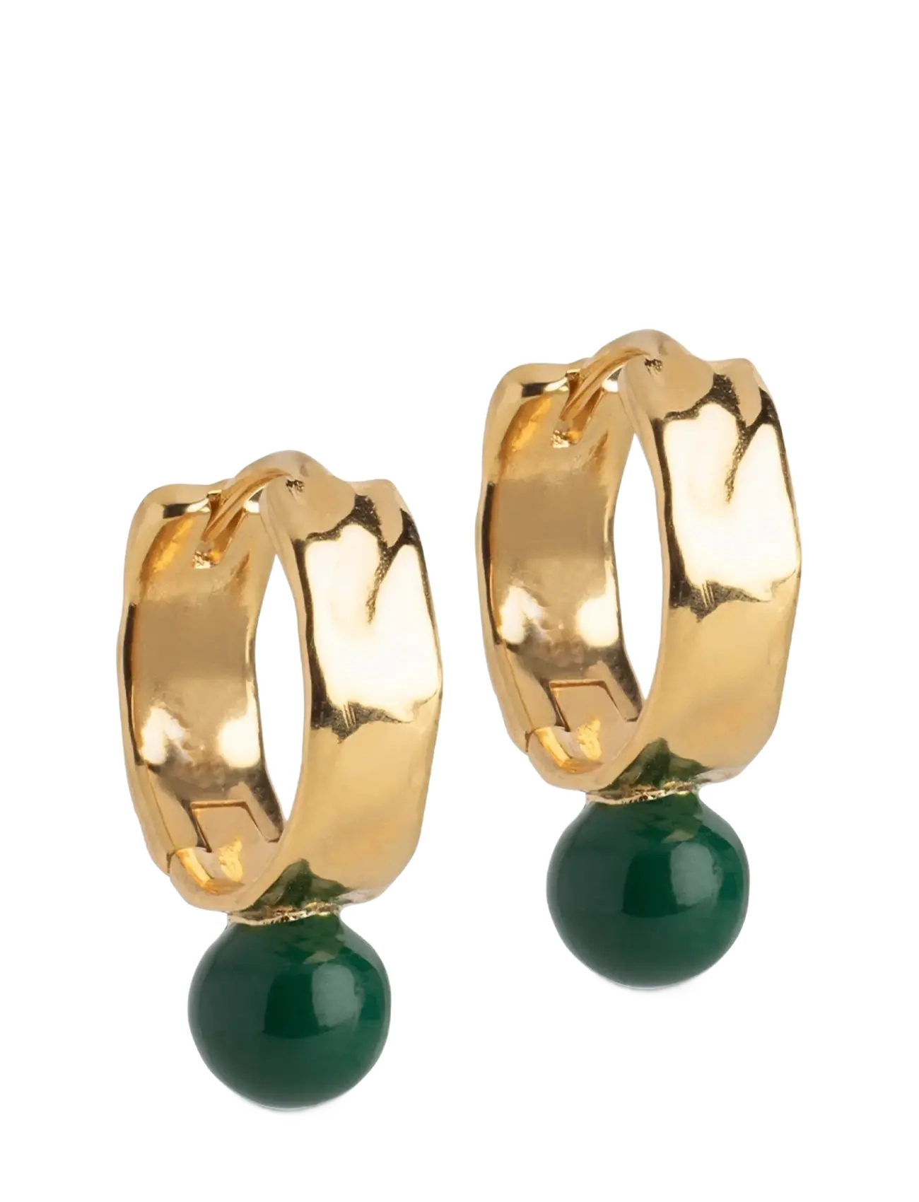 Enamel Copenhagen Hoops, Avaya - Enamel Copenhagen - PETROL GREEN / gold