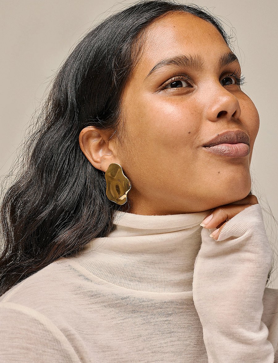 Enamel Copenhagen - Earrings, Cleopatra - naastkõrvarõngad - 925s/gp - 0