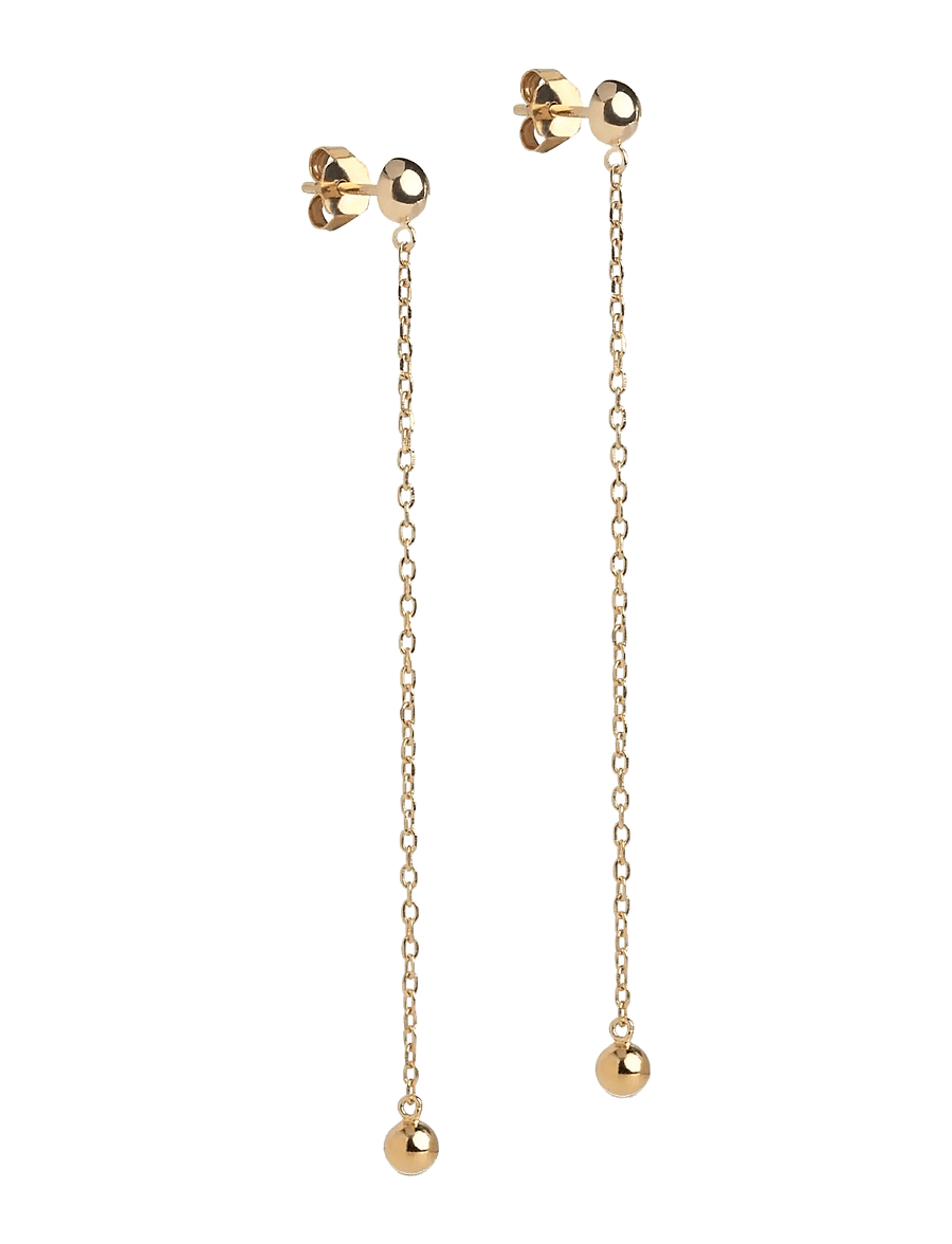 Enamel Copenhagen - Earrings, Balloon - hängande örhängen - 925s/gp - 1