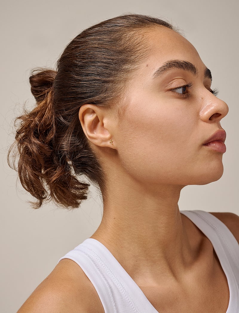 Enamel Copenhagen - Protective Cross Studs - ohrstecker - 925s/gp - 0