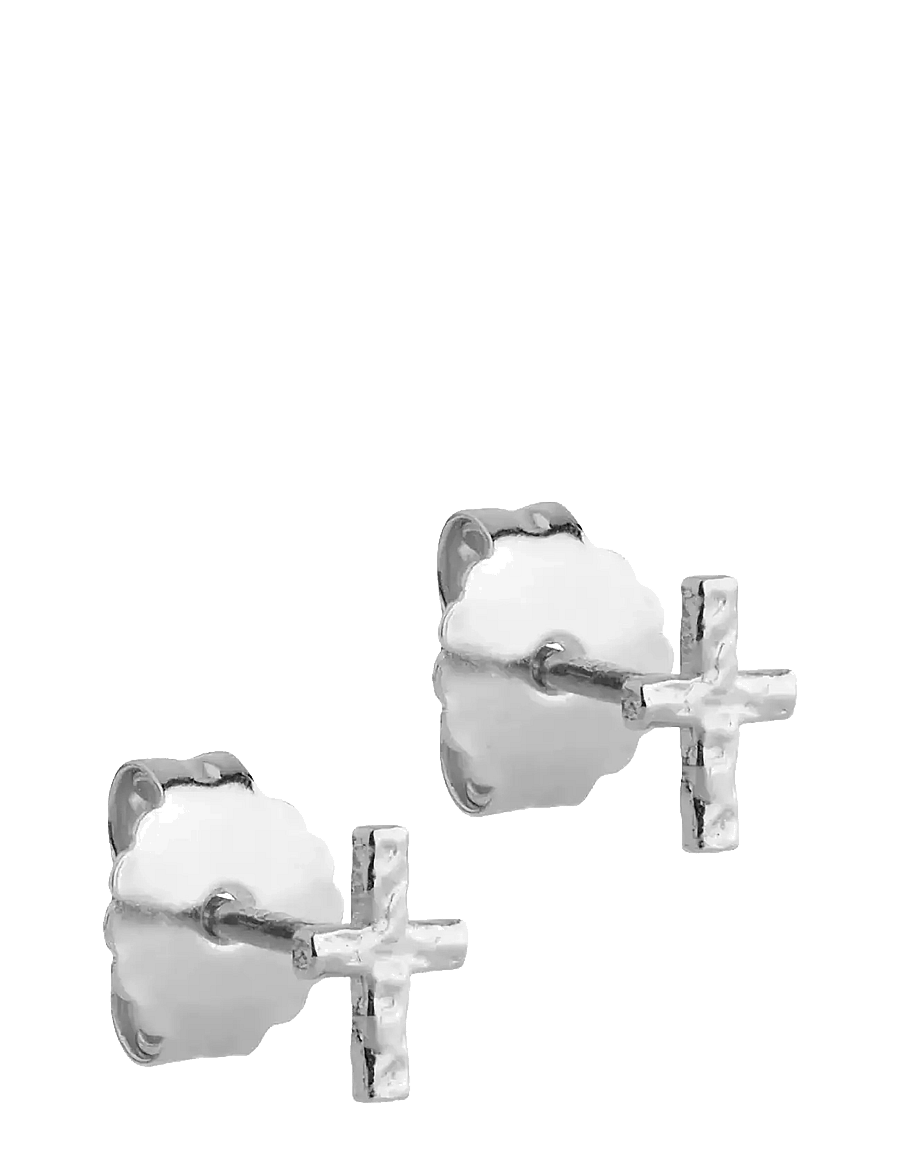 Enamel Copenhagen - Protective Cross Studs - studs örhängen - 925s - 1