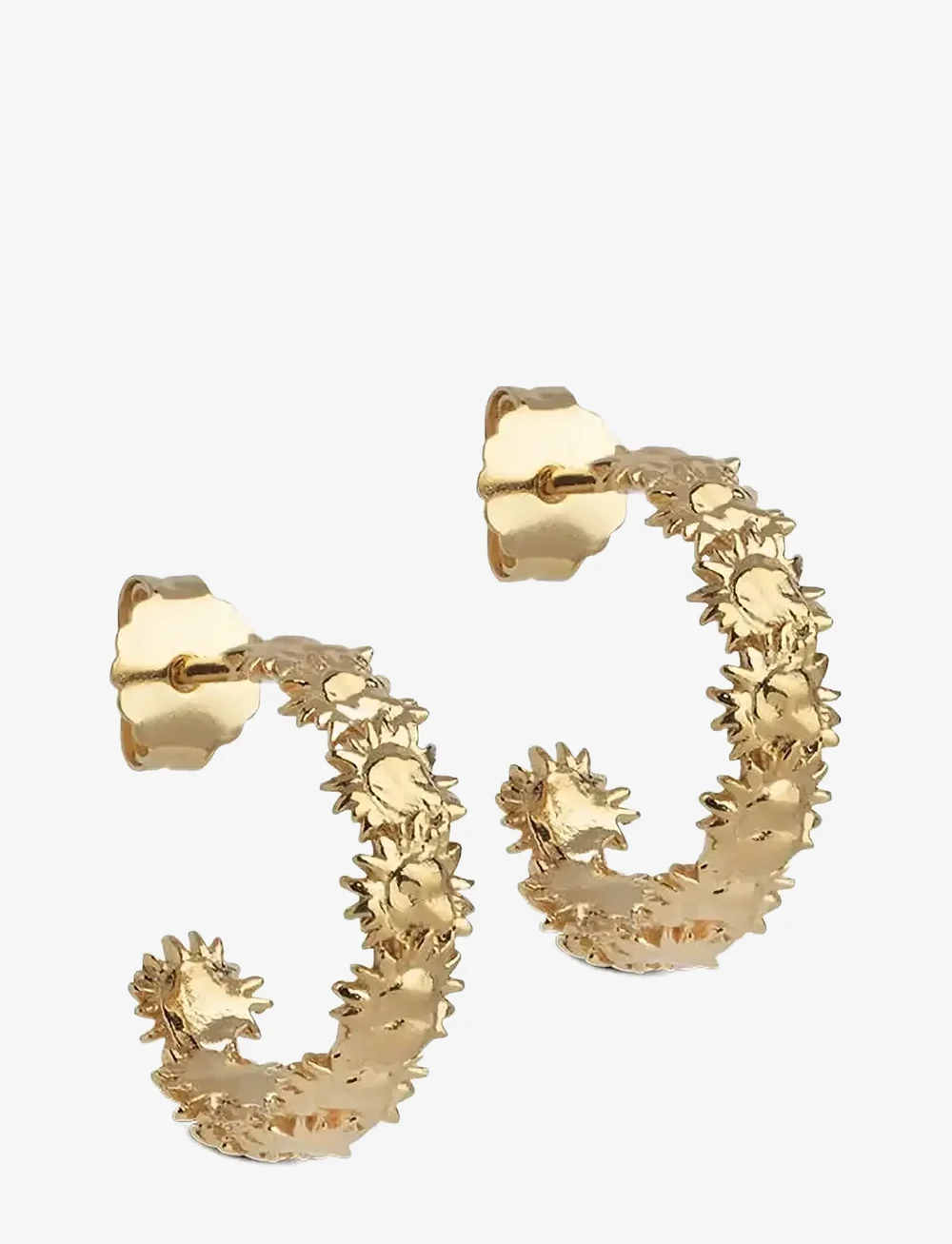 Enamel Copenhagen - Sunshine Wreath Hoops - kreolen - 925s/gp - 1