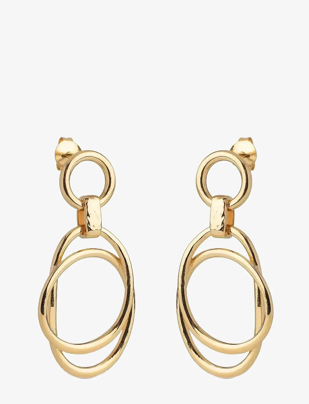 Enamel Copenhagen - Earrings, Carina - roikkuvat korvakorut - 925s/gp - 1