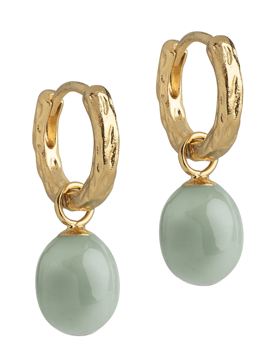 Enamel Copenhagen - Hoops, Significant Enamel - rõngad - sage - 1