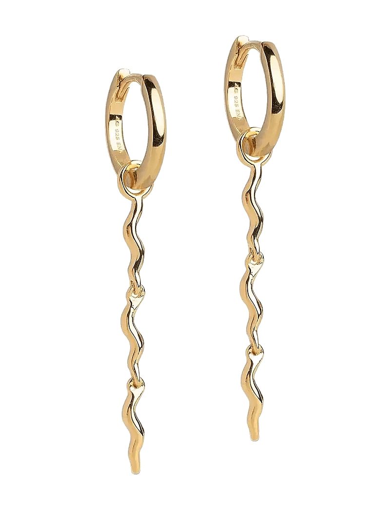 Enamel Copenhagen - Hoops, Hydrus - rippuvad kõrvarõngad - 925s/gp - 1