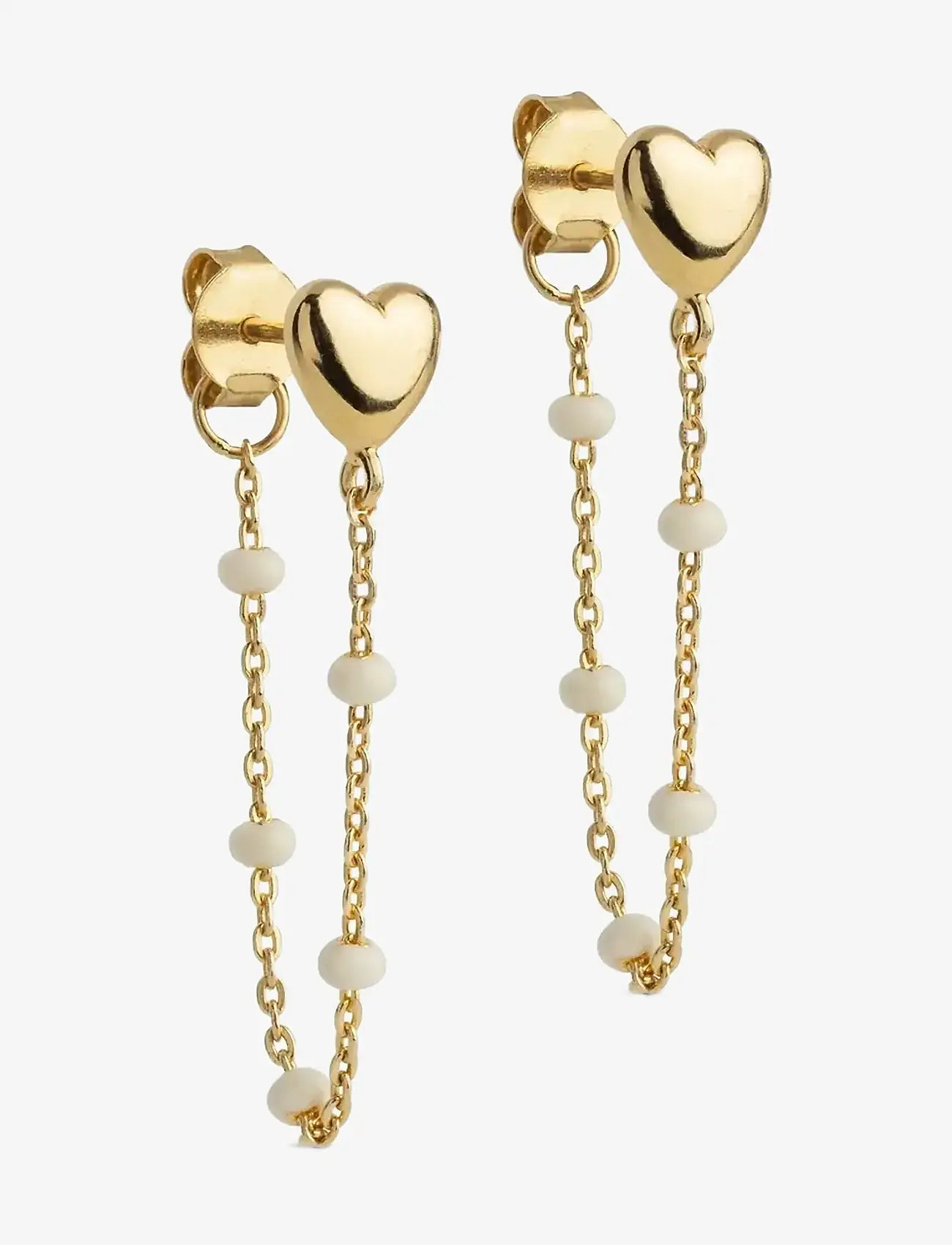 Enamel Copenhagen - Earrings, Lola Heart - statement-ohrringe - daisy - 1