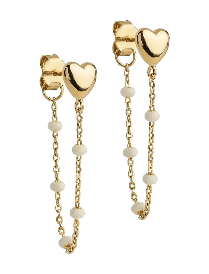 Enamel Copenhagen - Earrings, Lola Heart - statement-ohrringe - daisy - 1