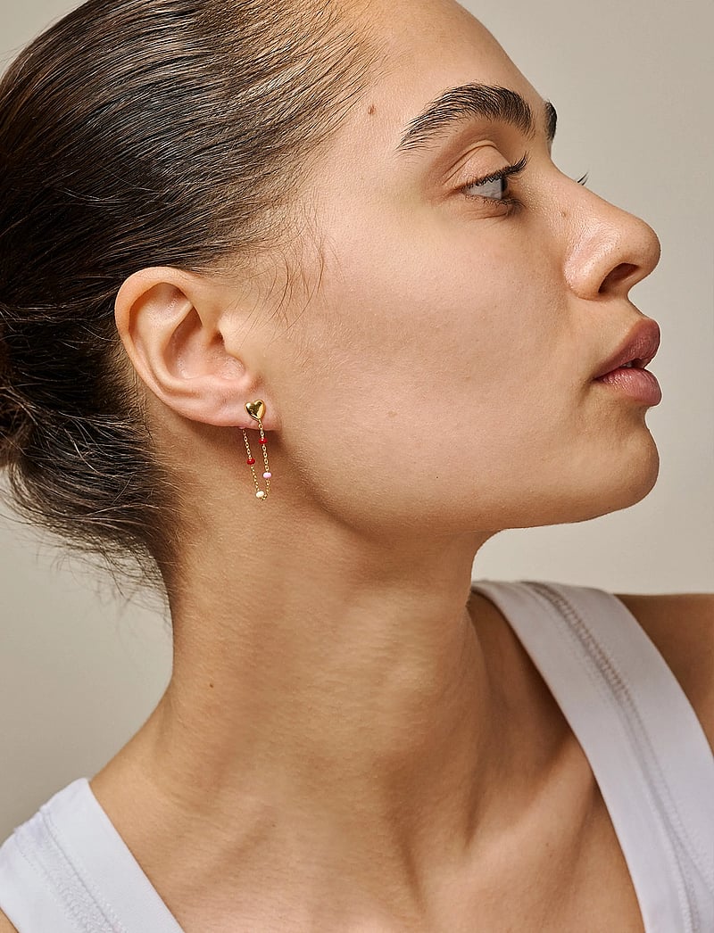 Enamel Copenhagen - Earrings, Lola Heart - statement-ohrringe - rosie - 0