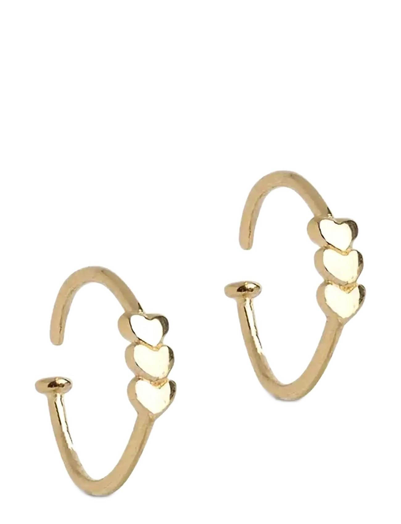 Enamel Copenhagen Hoops, Twistie Love - Enamel Copenhagen - 925S/GP / gold
