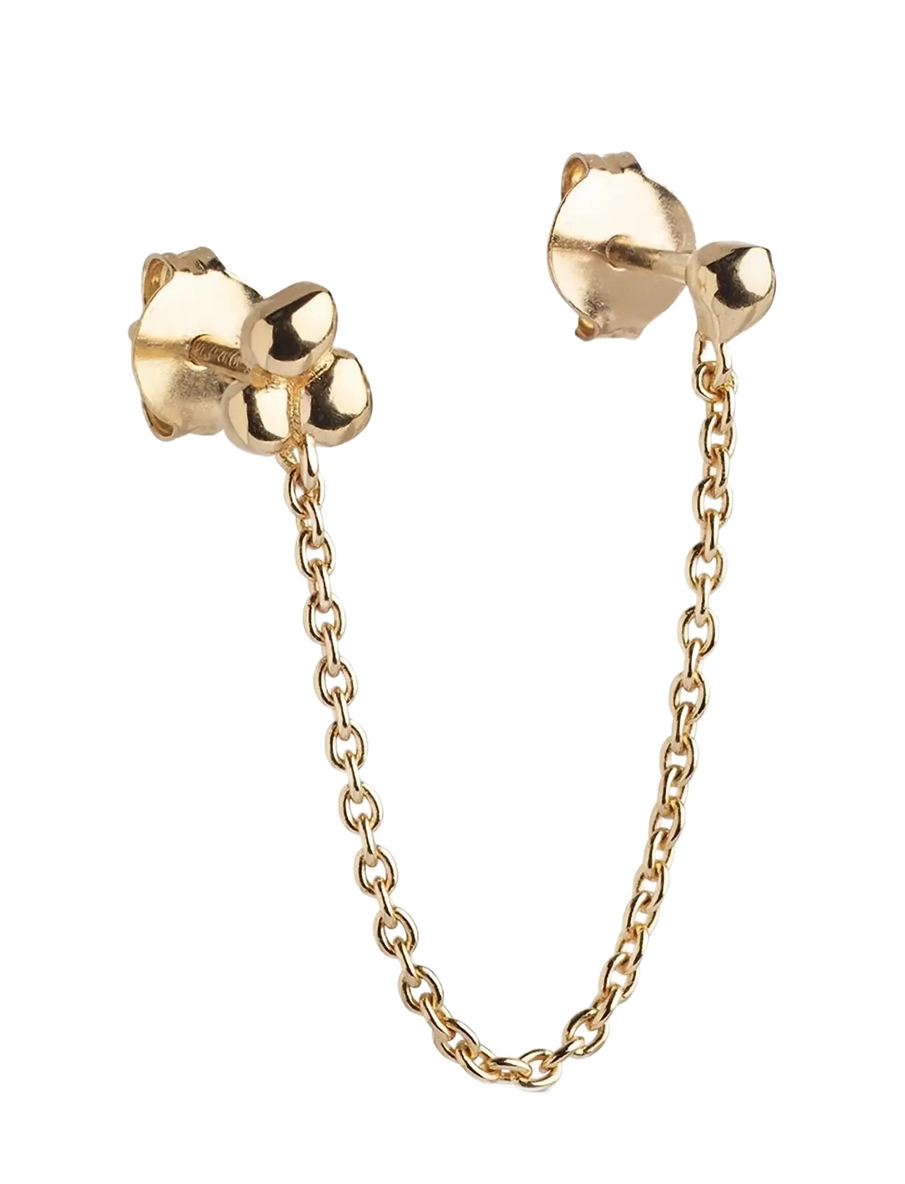 Enamel Copenhagen Earring, Nara Chain One Piece - Nyheder - 925S/GP / gold