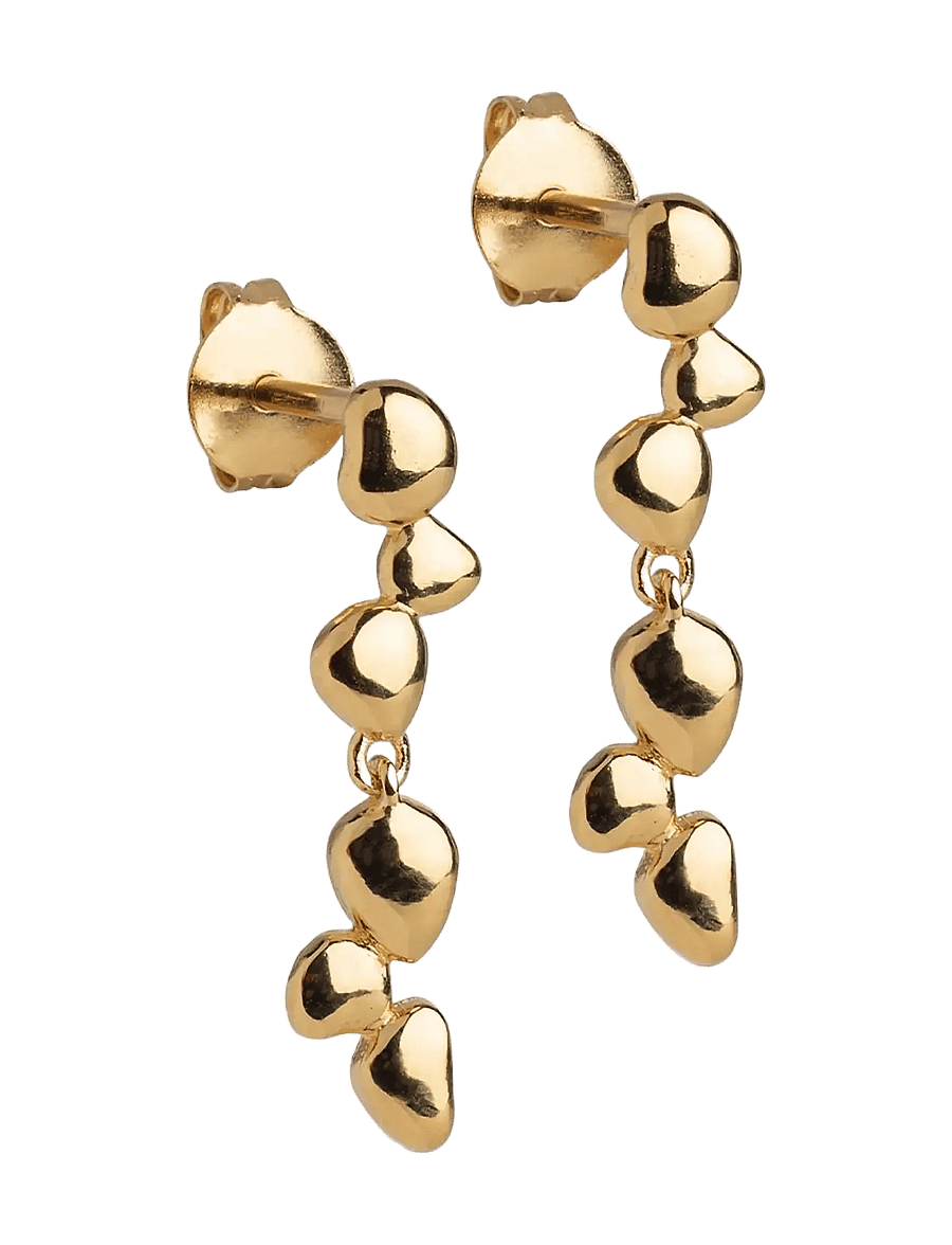 Enamel Copenhagen - Earrings, Nara Drop - 925s/gp - 1