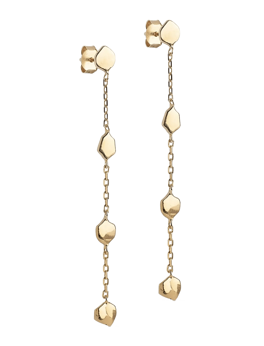 Enamel Copenhagen - Earrings, Talia - rippuvad kõrvarõngad - 925s/gp - 1