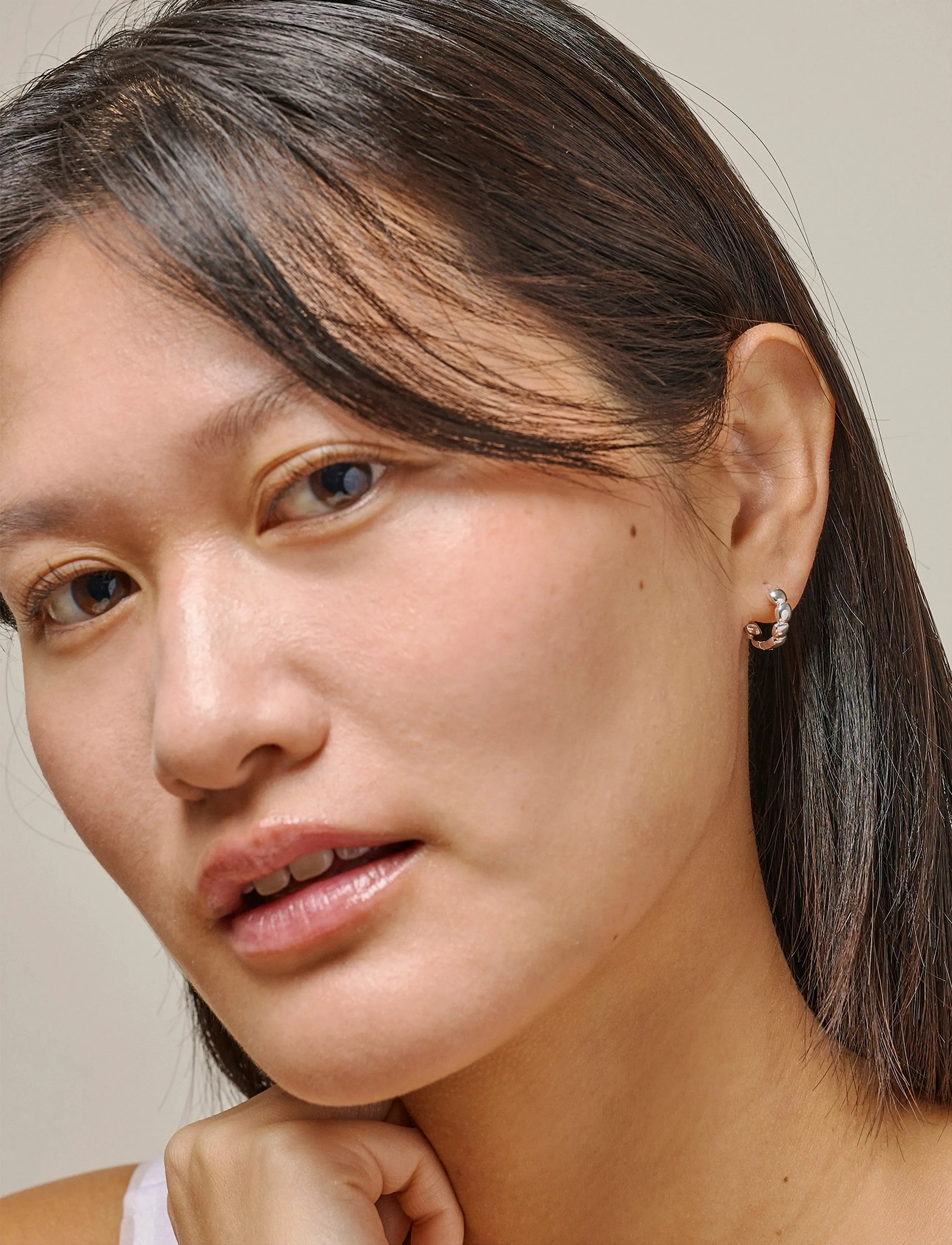 Enamel Copenhagen Hoops, Nara - Aksessuaarid - 925S / silver