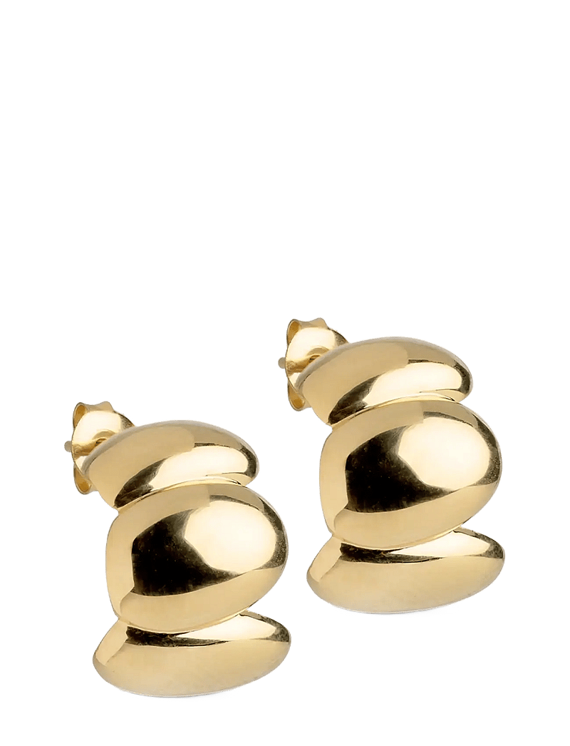 Enamel Copenhagen - Hoops, Melia Chunky - kreolen - 925s/gp - 1