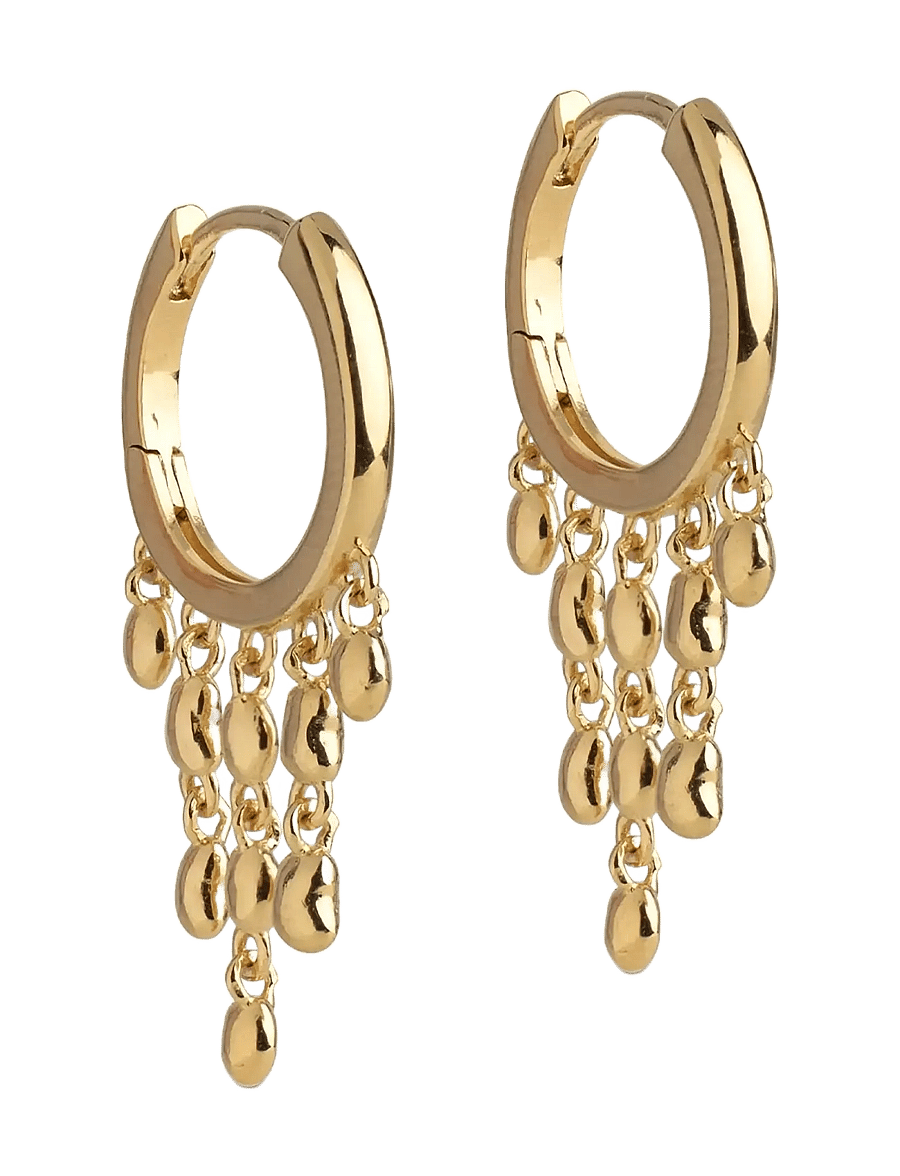 Enamel Copenhagen - Hoops, Nara Rain - creoler & hoops - 925s/gp - 1
