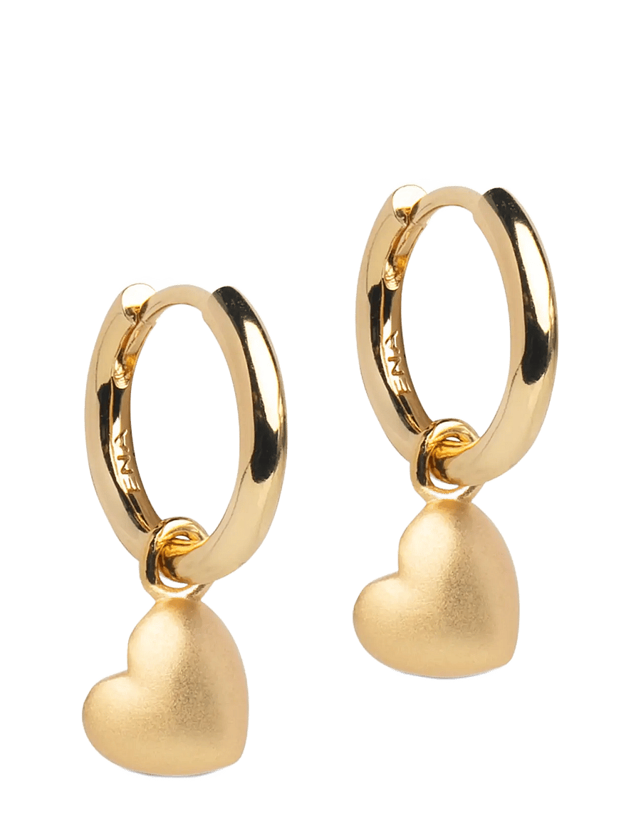 Enamel Copenhagen - Hoops, Grand Amore - kreolen - gold plated - 1