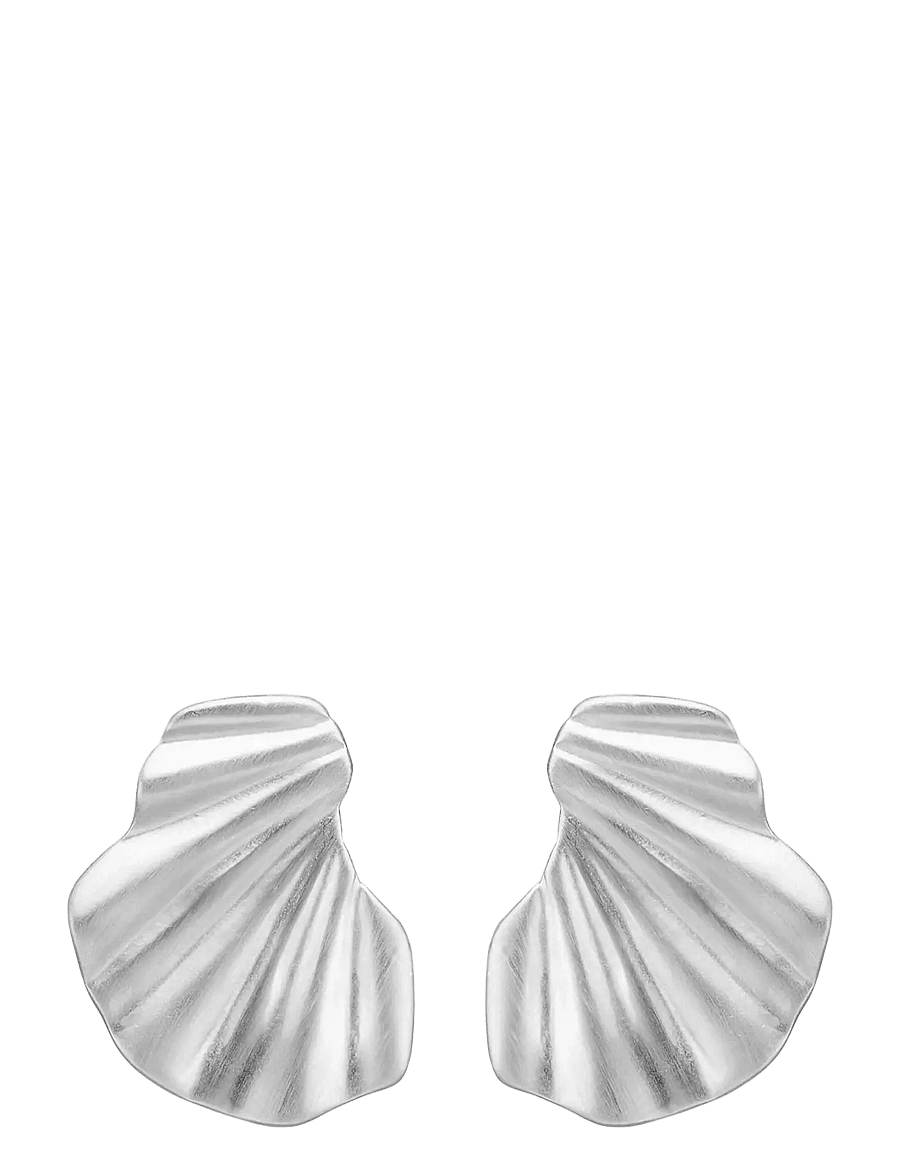 Enamel Copenhagen - Earring, Wave - silver plated - 1