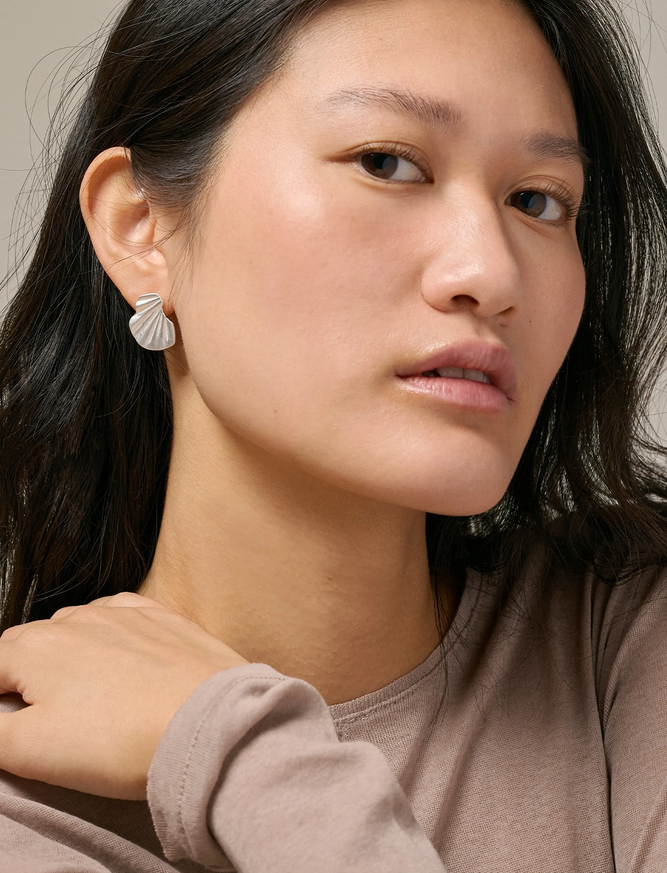 Enamel Copenhagen Earring, Wave - Accessories - 925S/M / silver