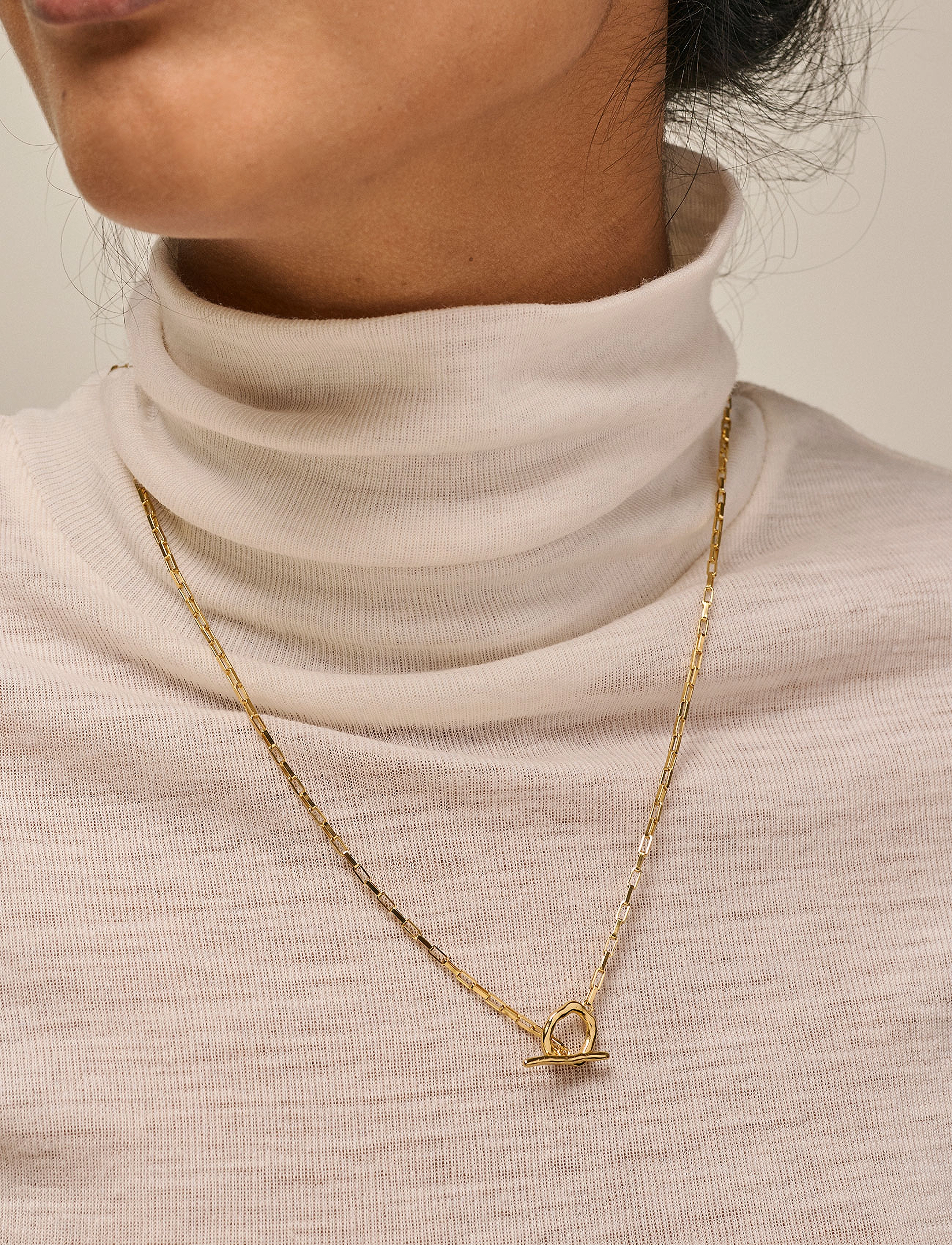 Enamel Copenhagen Necklace, Noel - Aksessuaarid - 925S/GP / gold