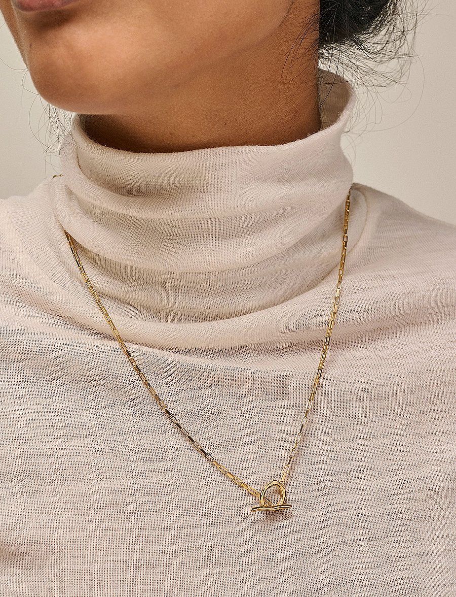Enamel Copenhagen - Necklace, Noel - halsketten - 925s/gp - 0