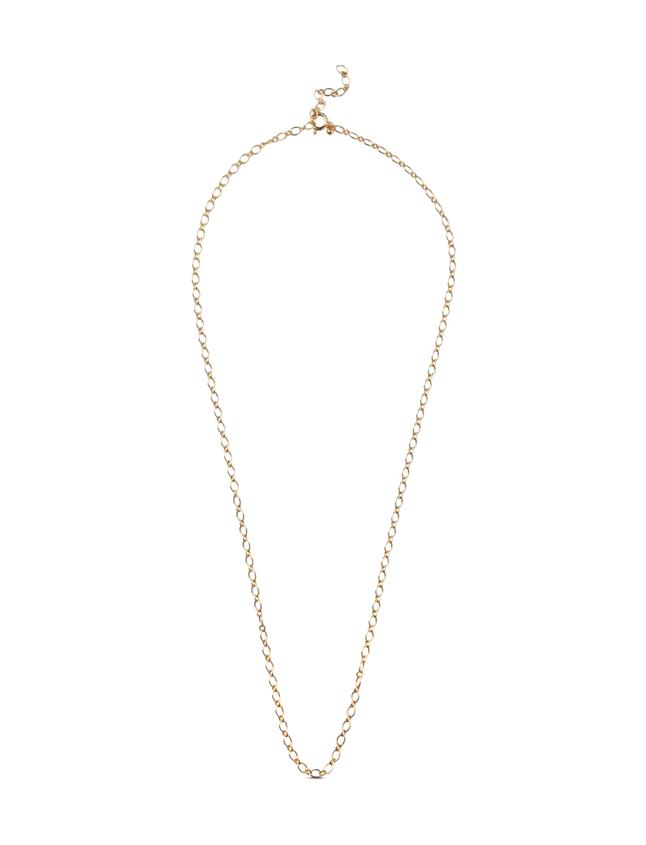 Enamel Copenhagen Simple Charm Necklace - Aksesuarai - 925S/GP / gold