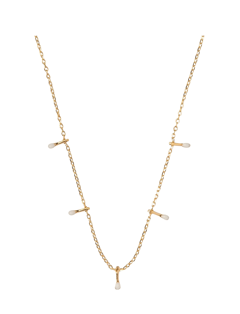 Enamel Copenhagen - Necklace, Lola Drop - chain necklaces - daisy - 1