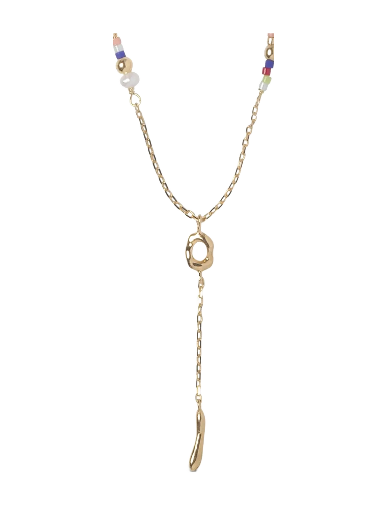 Enamel Copenhagen Necklace, Dorothea - Everyday Style - BOHO / gold