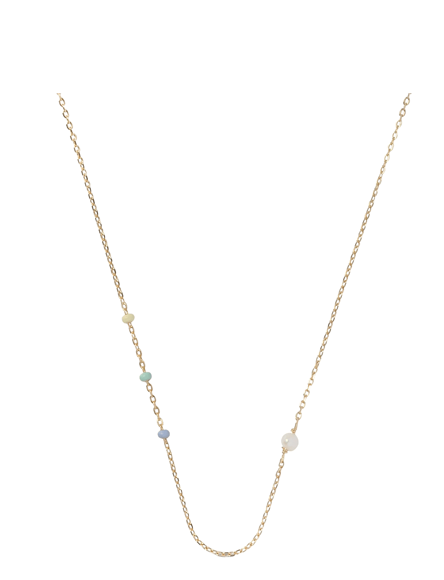 Enamel Copenhagen - Necklace, Lola Simple - pärlikeed - citrus sky - 1