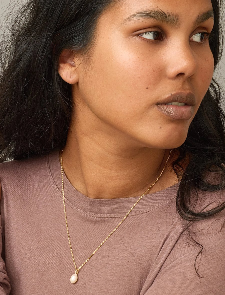 Enamel Copenhagen - Necklace, Significant - pearl - 0