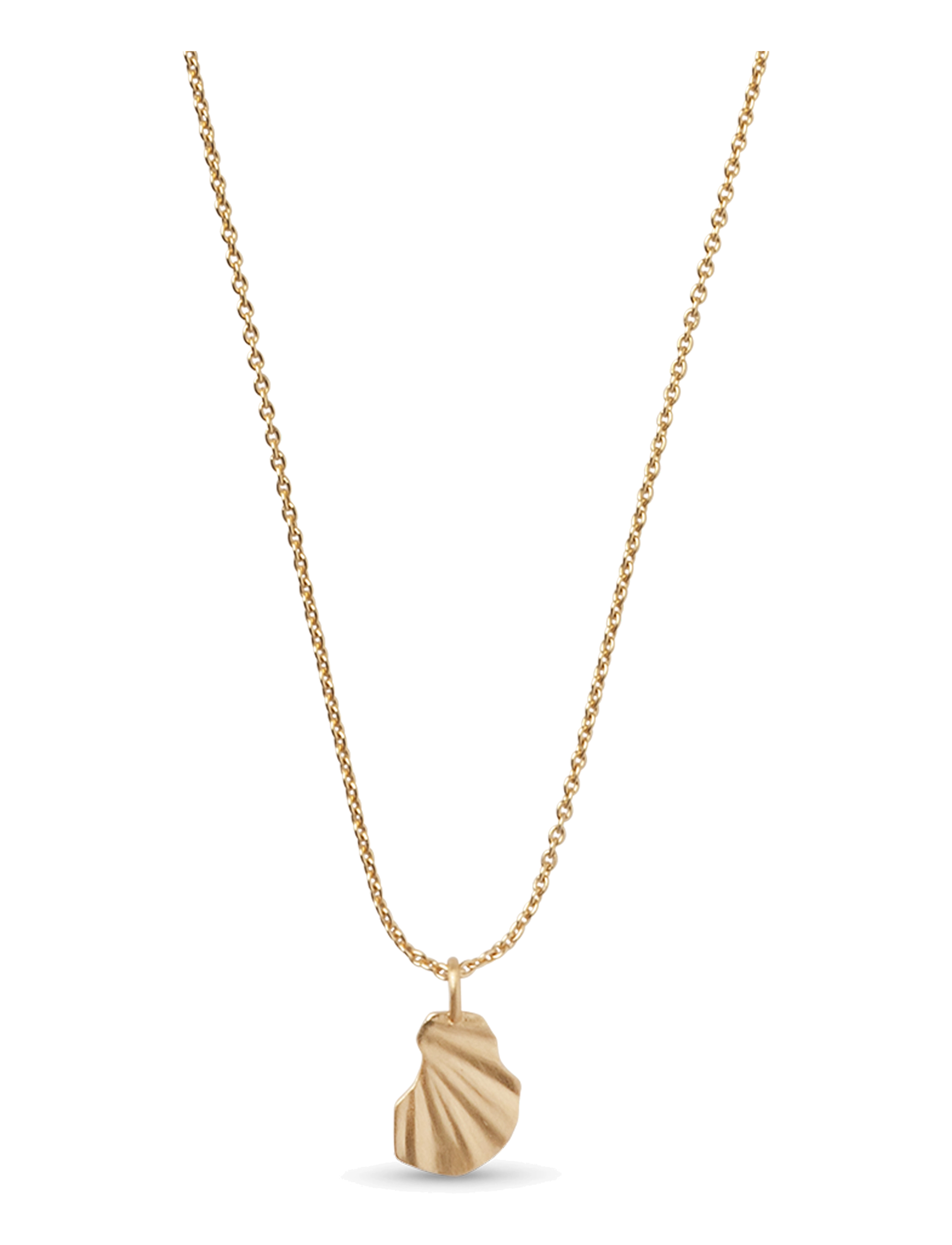 Enamel Copenhagen Necklace, Wave - Kaelakeed - GOLD PLATED / gold