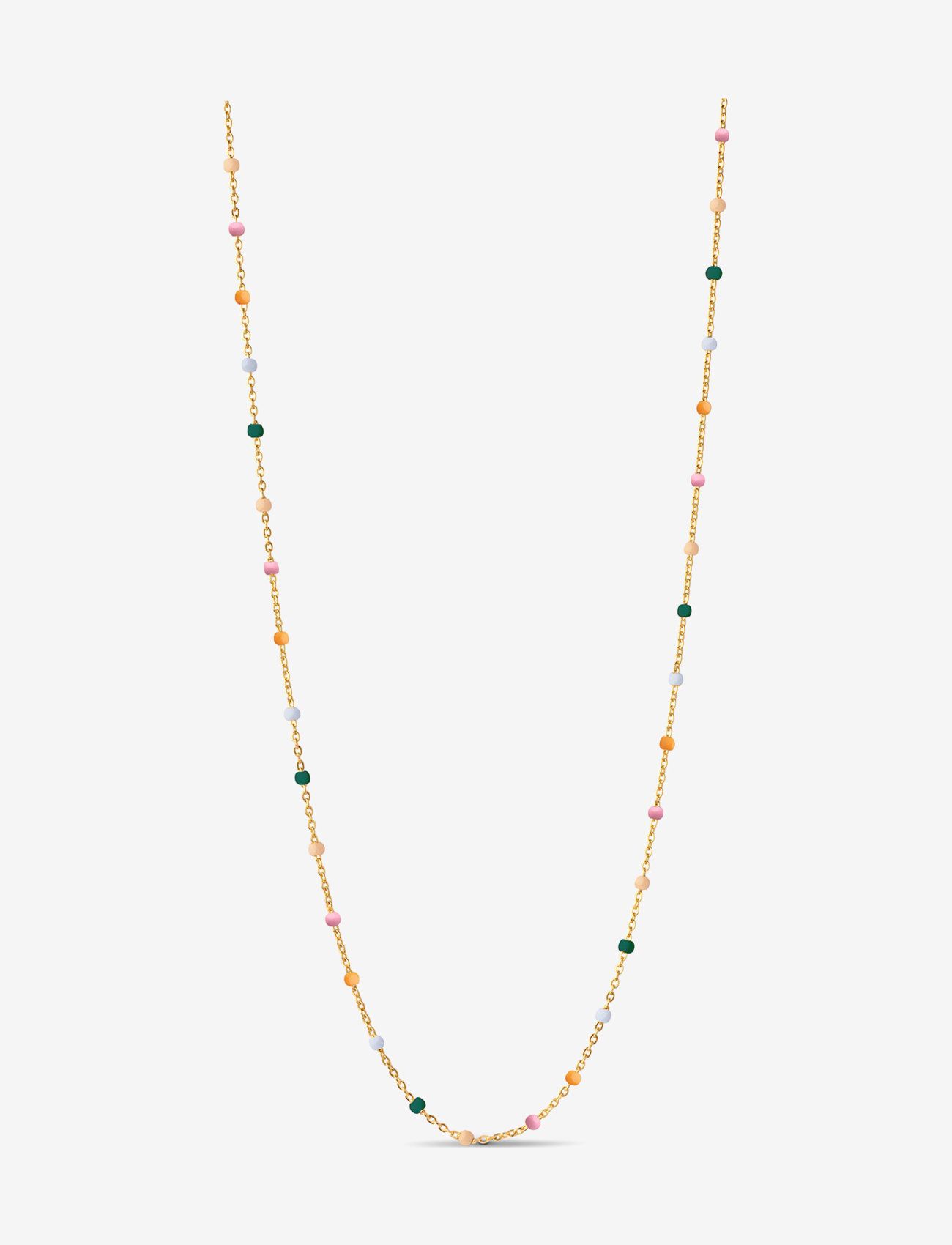 Enamel Copenhagen Necklace Lola - Aksesuarai - DREAMY / gold