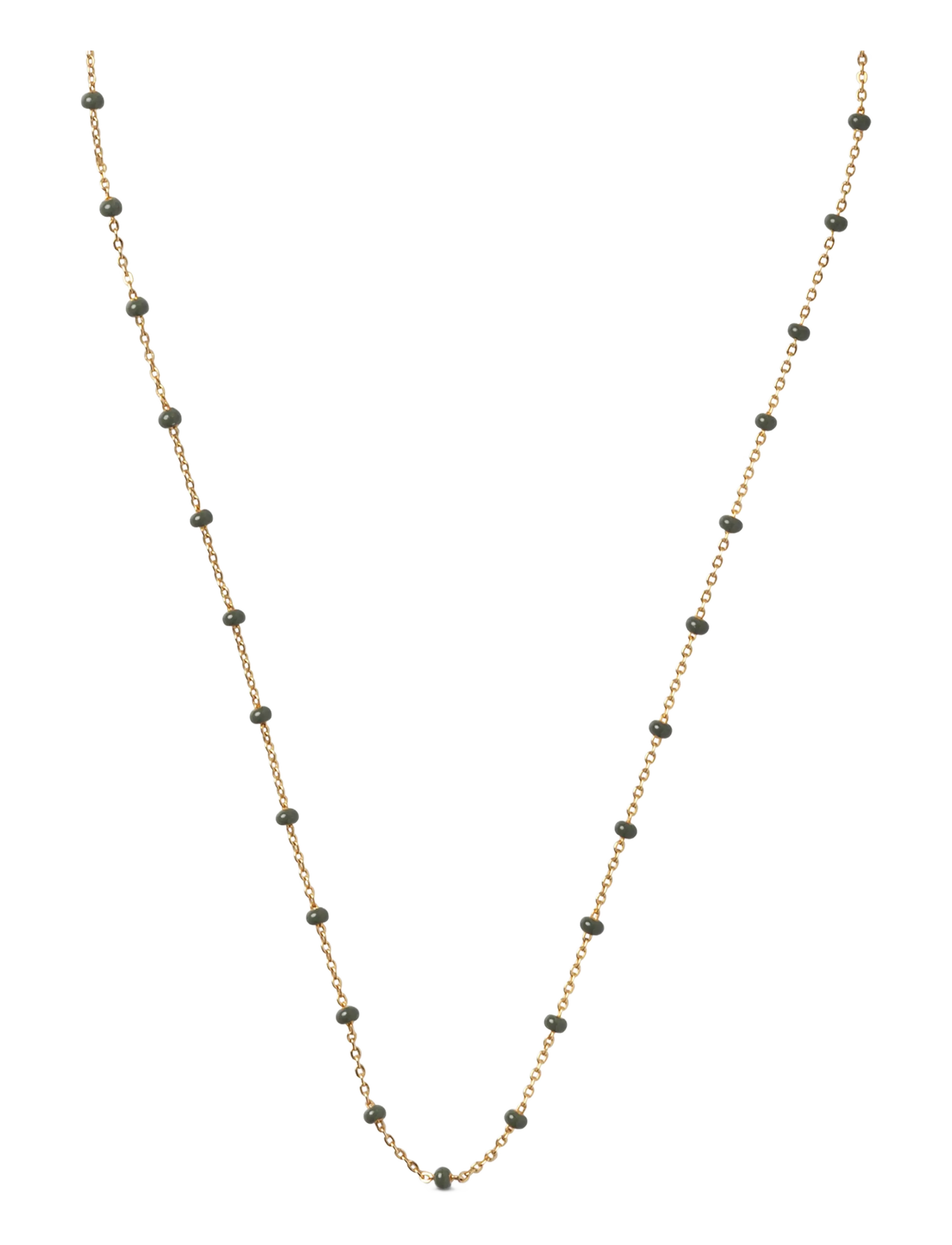Enamel Copenhagen - Necklace, Lola - chain necklaces - khaki - 1