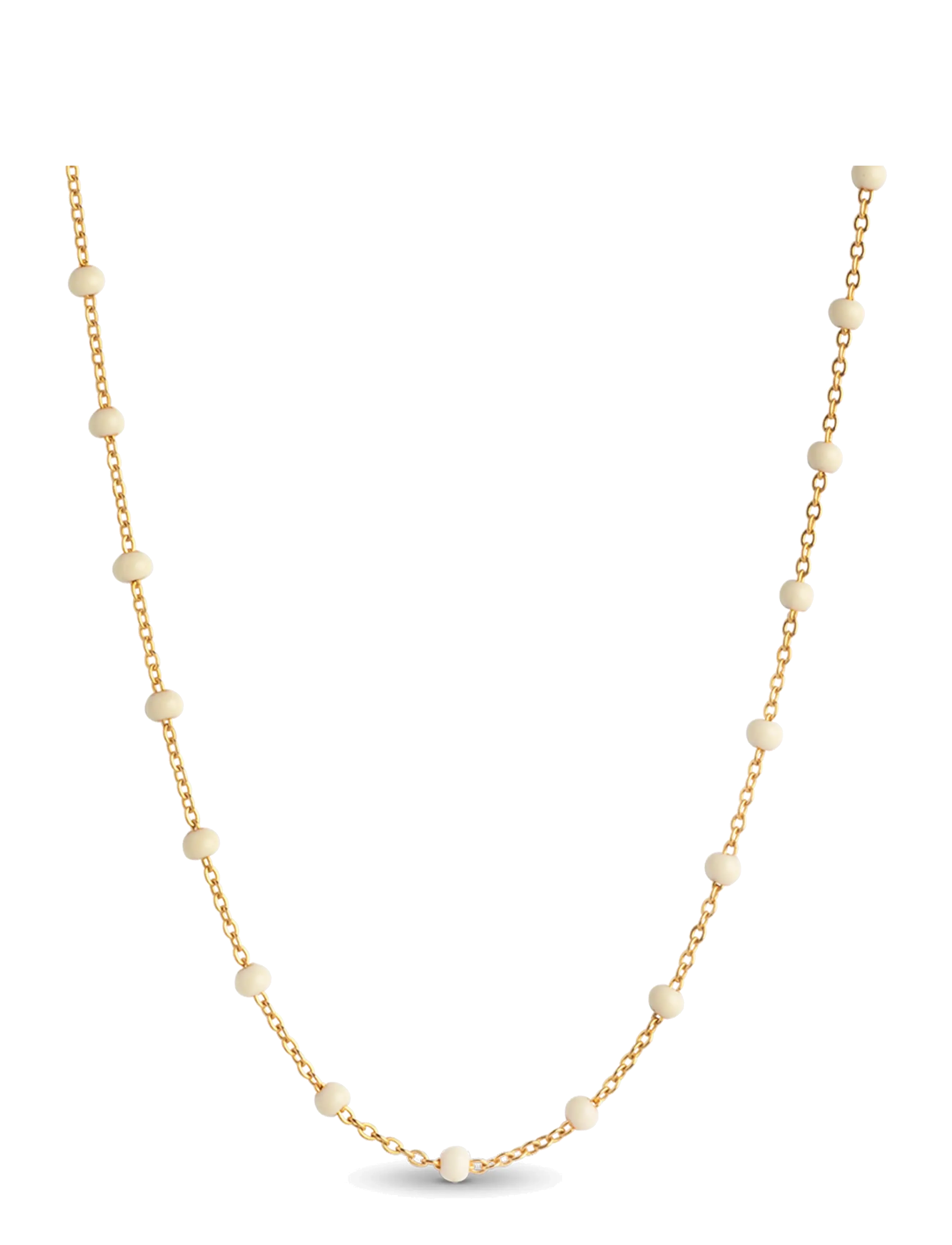 Enamel Copenhagen Necklace, Lola - Accessoires - DAISY / cream