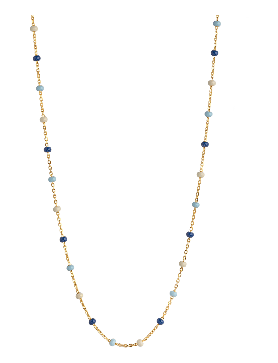 Enamel Copenhagen - Necklace, Lola - kaelaketid - marine - 1