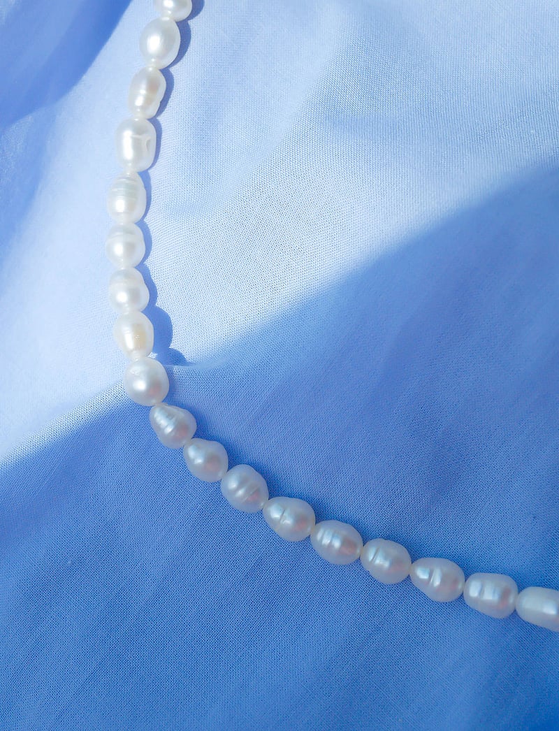 Enamel Copenhagen - Necklace Pearlie - perlekæder - 925s/gp - 4