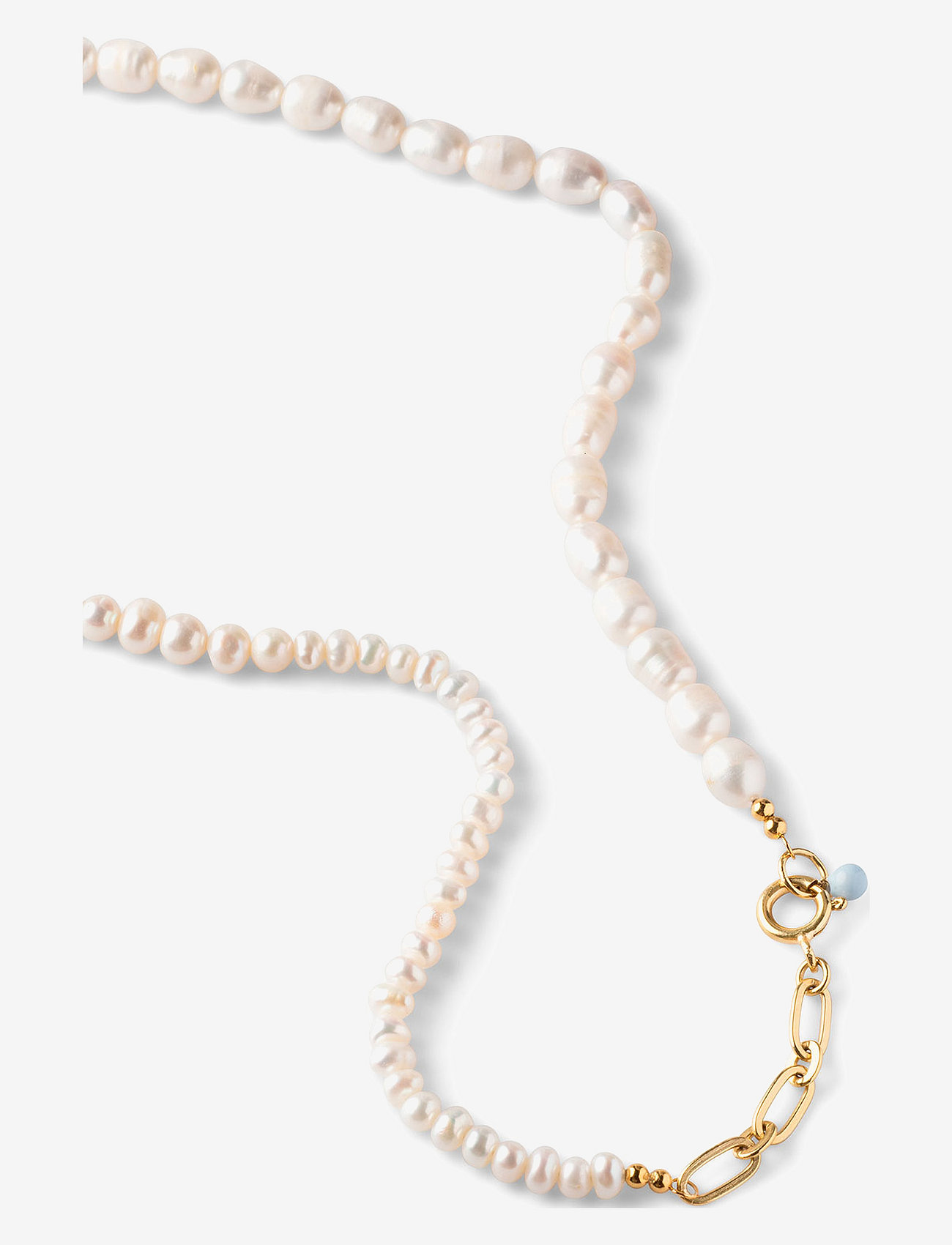 Enamel Copenhagen - Necklace Pearlie - perlekæder - 925s/gp - 3