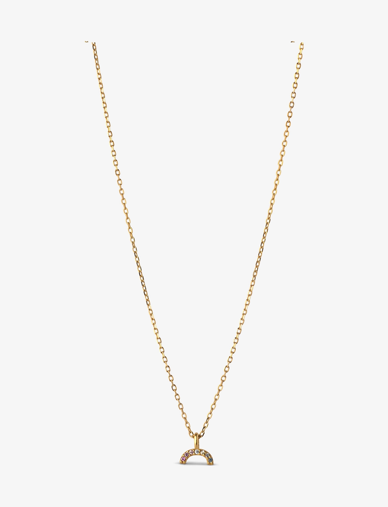 Enamel Copenhagen - Necklace, Sparkling Rainbow - gold - 1