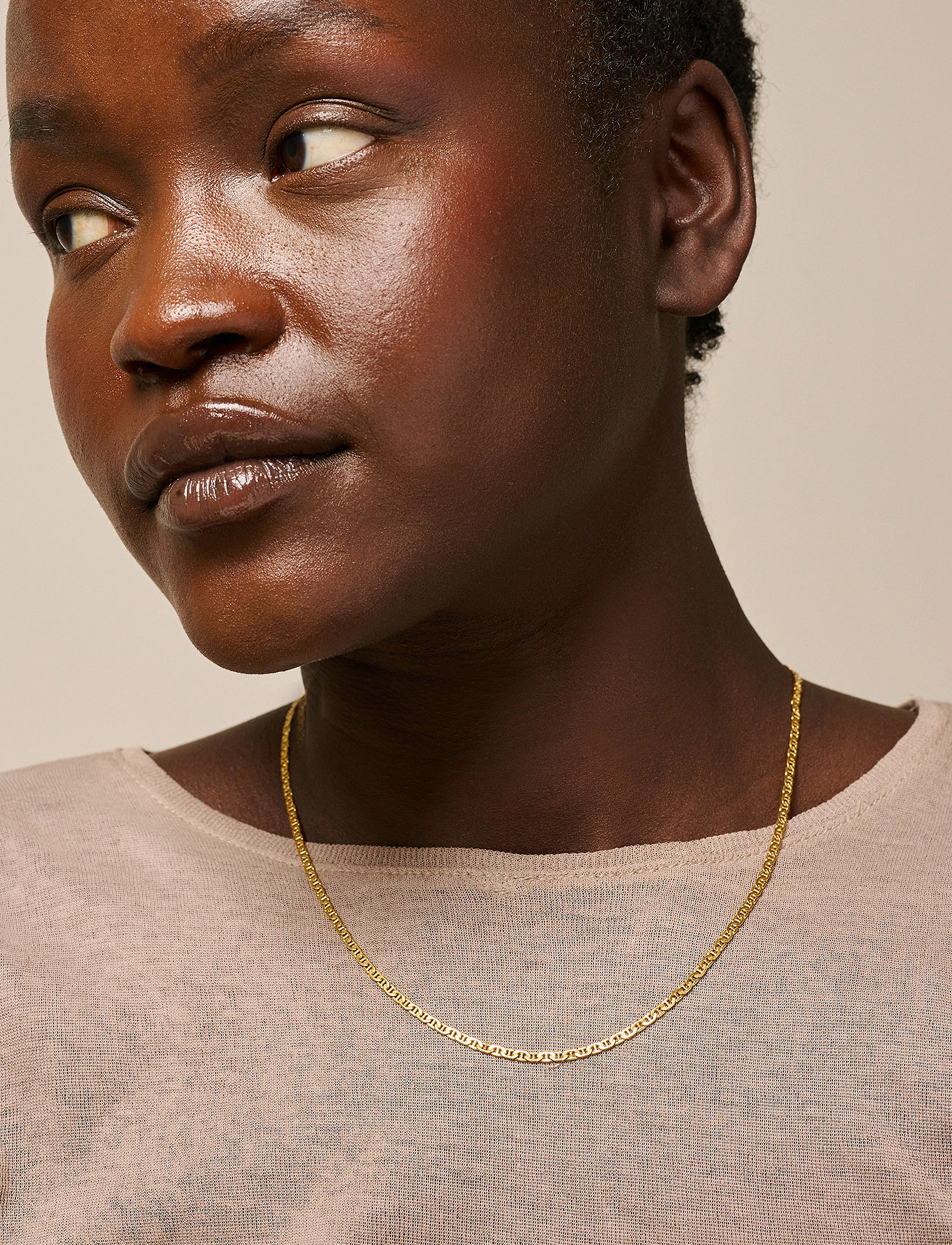 Enamel Copenhagen - Elie Necklace - 925s/gp - 1