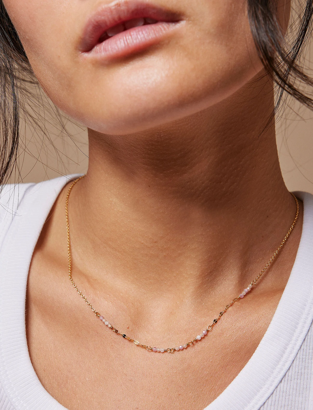 Enamel Copenhagen - Claire Necklace - chain necklaces - gold - 1