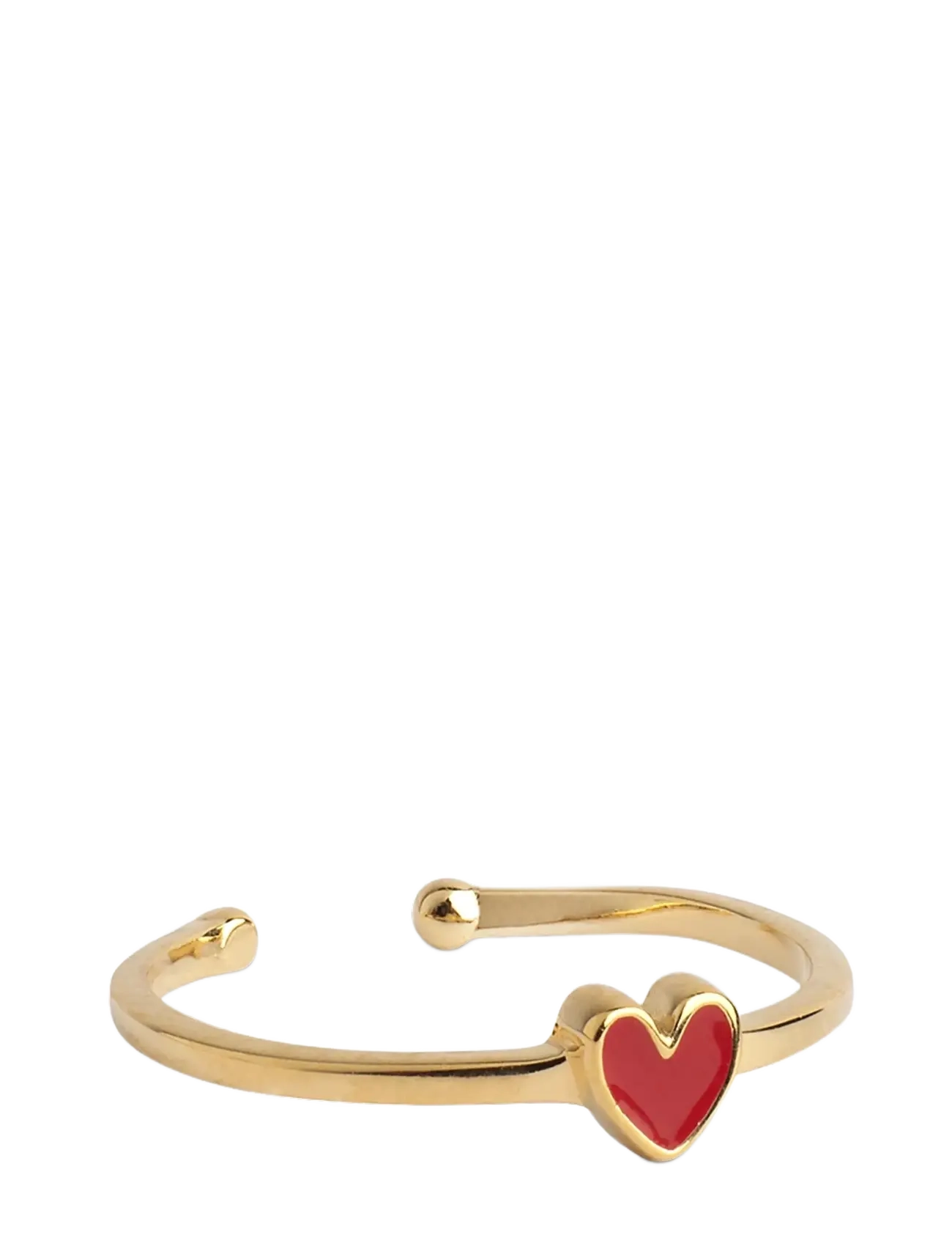 Enamel Copenhagen Ring, Amore -  - RED / red