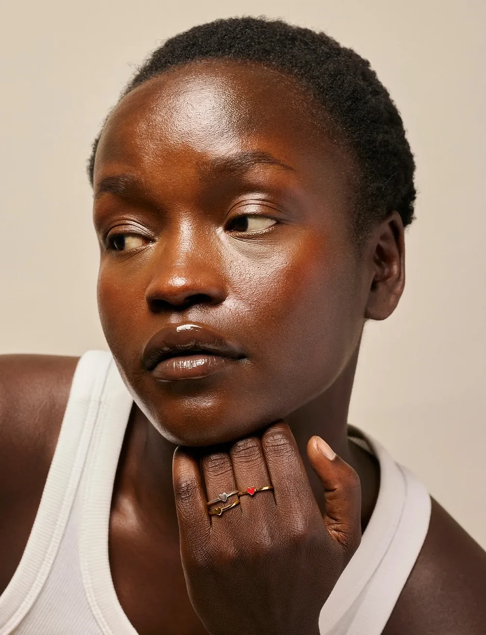 Enamel Copenhagen - Ring, Amore - ringe - red - 0